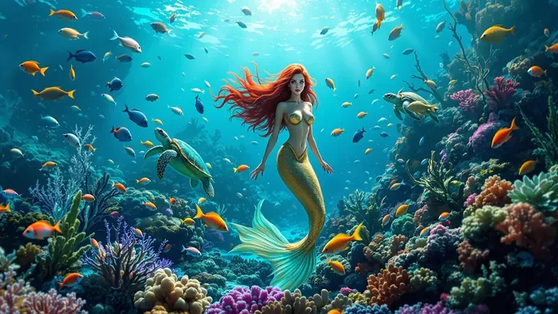 Visual arena bawah laut untuk permainan tembak ikan HF08